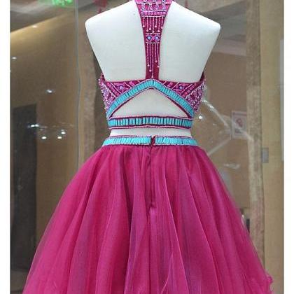 Tulle Homecoming Dresses,a Line Homecoming..