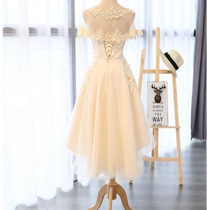 High Low Lovely Formal Dress, Adorable Party Dress..