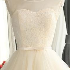 Lovely Light Short Tulle Party Dress , Cute Prom..