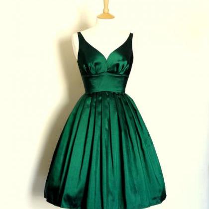 Emerald Green Short Bridesmaid Dresses