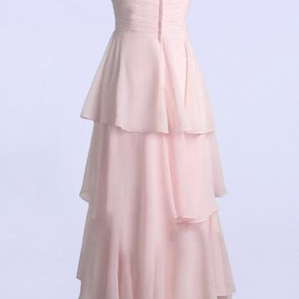 Sweetheart A-line Chiffon Formal Prom Dress,..