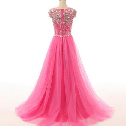 Elegant Sweetheart A-line Formal Prom Dress,..