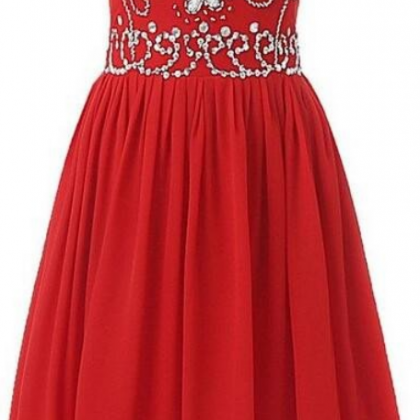 Homecoming Dresses,sexy Short Red Sweetheart..