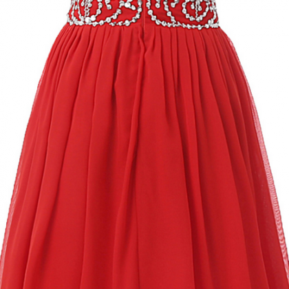Homecoming Dresses,sexy Short Red Sweetheart..