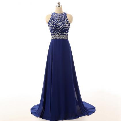 Sexy Long Royal Blue Formal Dresses Showcases..