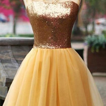 Open Back Quinceanera Homecoming Dress,sequined..
