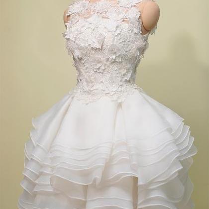 White Homecoming Dress,unique Homecoming Dress,..