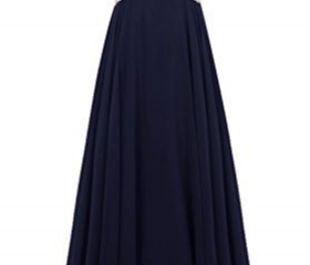 A-Line Beaded One-Shoulder Prom Dress main image 0