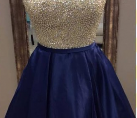 Black Halter Simple Short Homecoming/Party Dresses PD106