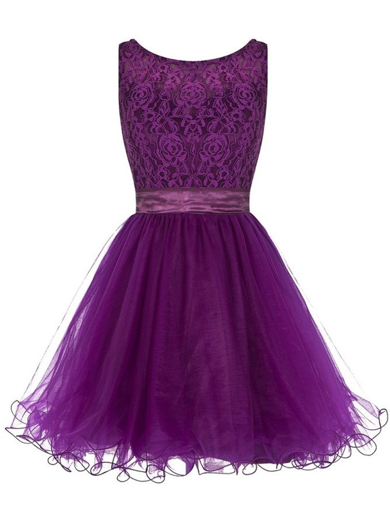 Modest Homecoming Dresses Vestidos De Formatura Curto Short Purple Graduation Dresses