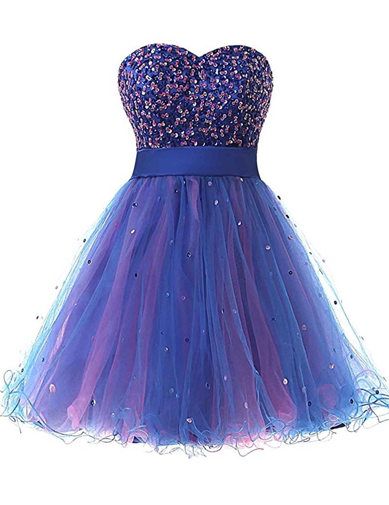 sachin and babi light blue dress Zapakasa Women Sparkly Lilac Short Homecoming Dress with Tassels Bodycon  Sequins Cocktail Party Dress main image 0