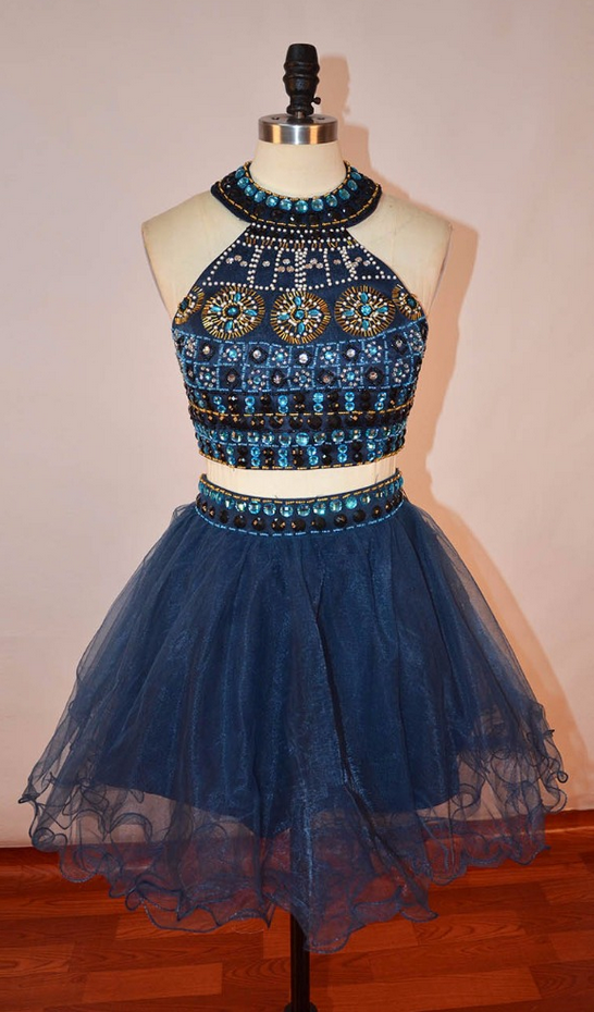 vestidos de 15 años navy blue