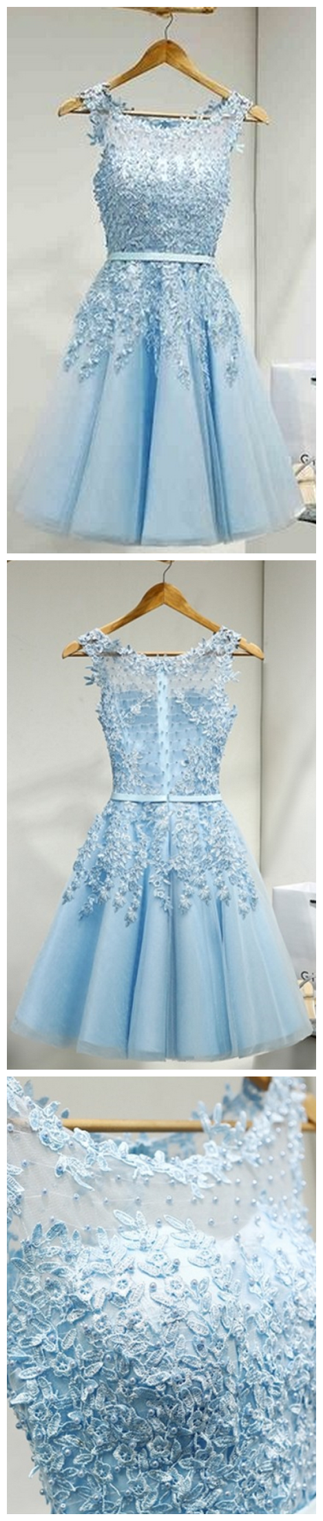 Blue Homecoming Dresses,cute Homecoming Dresses