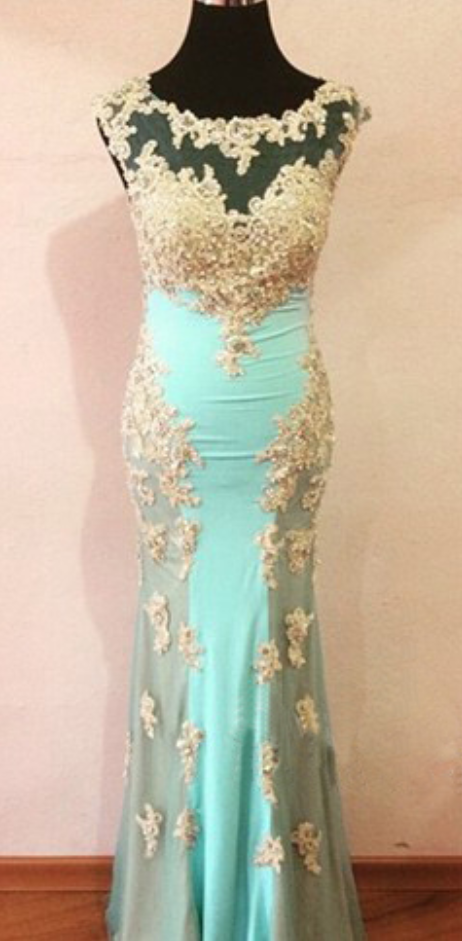 Blue Prom Dresses,chiffon Prom Gowns,lace Prom Dresses,2016 Party Dresses,long Prom Gown,mermaid Prom Dress,sparkly Evening Gowns,backless Prom