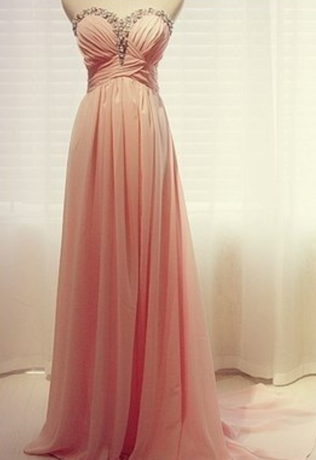 Pink Prom Dresses,beaded Prom Dress,a Line Prom Gown,blush Pink Prom Gowns,elegant Evening Dress,sweetheart Evening Gowns,modest Evening