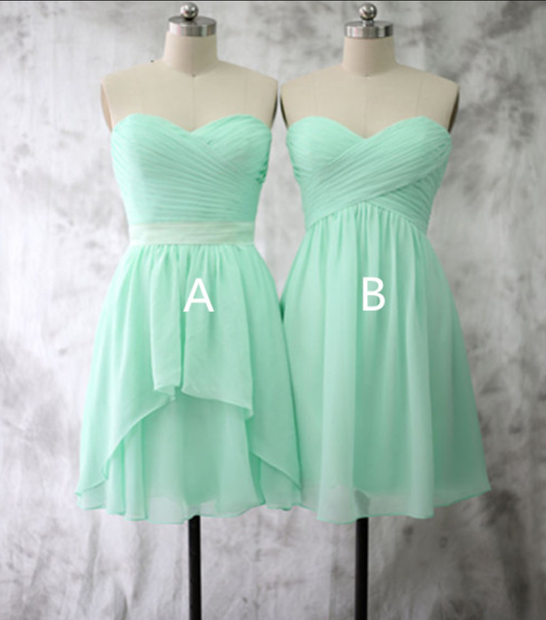 mint green wedding dresses