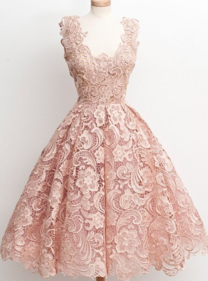 Sweetheart Cocktail Dresses,little Lace Homecoming Dresses,vintage Style Prom Party Gowns,short Prom Dresses,formal Dresses