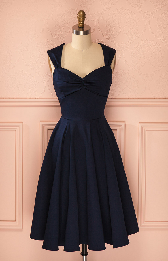 white christmas dresses Knee Length Cotton Casual Cute Summer Dress For Women main image 0