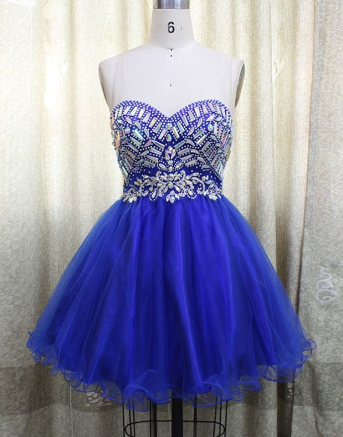 Homecoming Dress,tulle Homecoming Dress,cute Homecoming Dress,homecoming  Dress,short Prom Dress,roya on Luulla