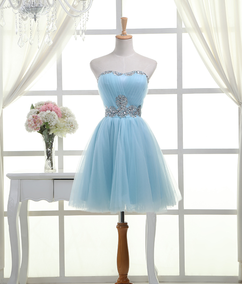 light blue glitter dress