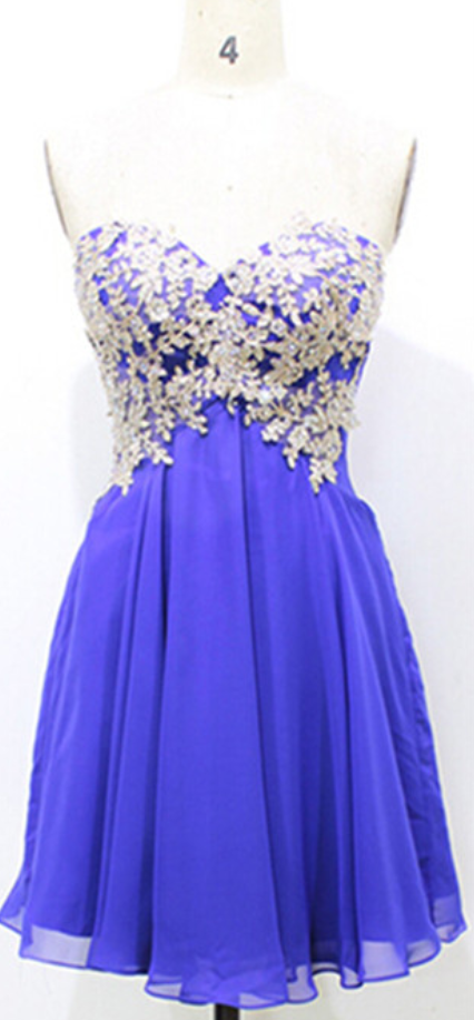 Homecoming Dress,lace Homecoming Dress,royal Blue Homecoming Dress,fitted Homecoming Dress,short Prom Dress,homecoming Gowns,cute Sweet 16 Dress