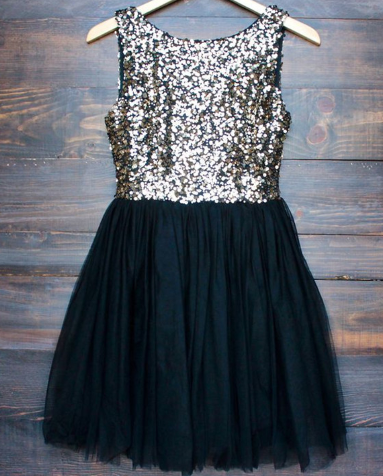 Sequin Homecoming Dress,sparkle Homecoming Dresses,glitter Homecoming Gowns,short Prom Gown,sweet 16 Dress,cute Homecoming Dresses,black Cocktail