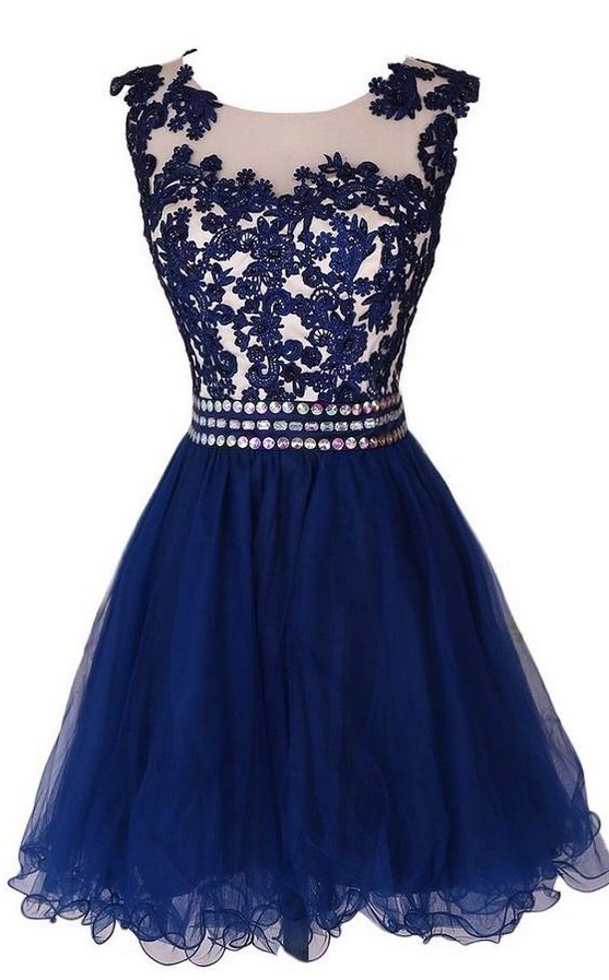 Homecoming Dress,tulle Homecoming Dress,cute Homecoming Dress,lace Homecoming Dress,short Prom Dress,navy Blue Homecoming Gowns,beaded Sweet 16