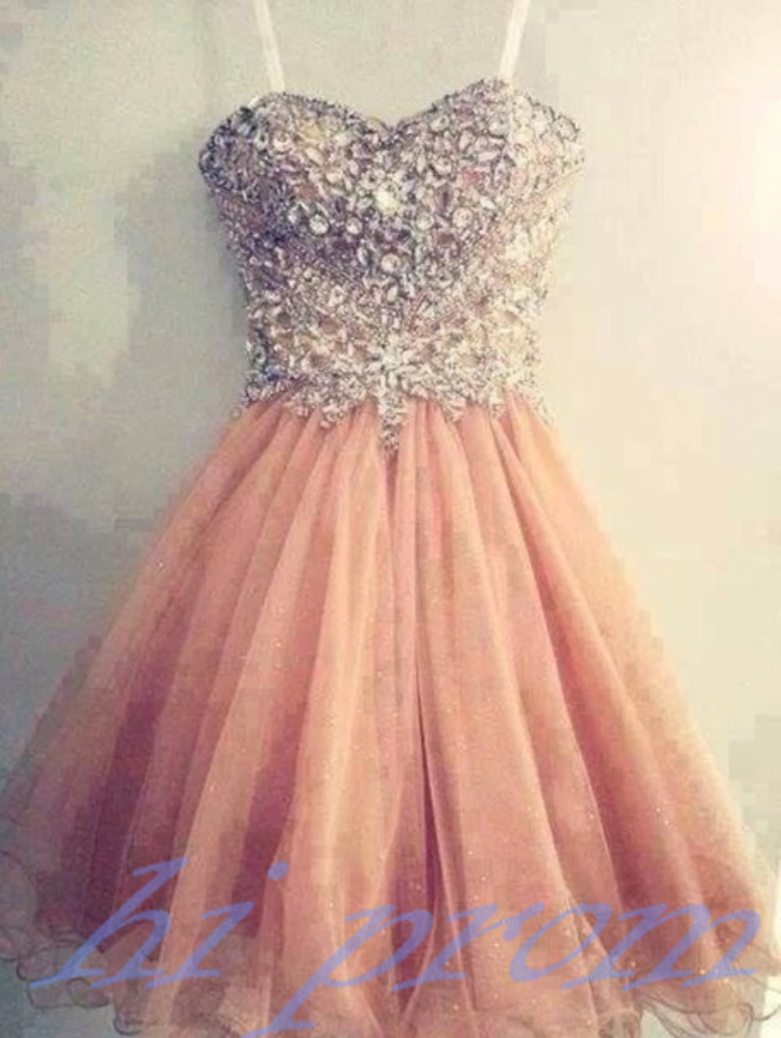 NWOT Jeweled Dusty Pink Homecoming Prom Dress Size 5 NEW Jeweled & offers Key Hole Back