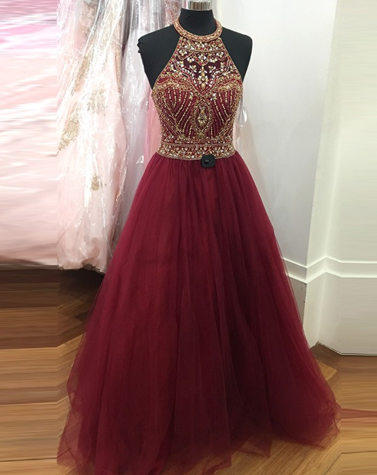 Burgundy Prom Dresses,wine Red Prom Dresses,formal Gown,ball Gown Evening Gowns,modest Party Dress,prom Gown For Teens