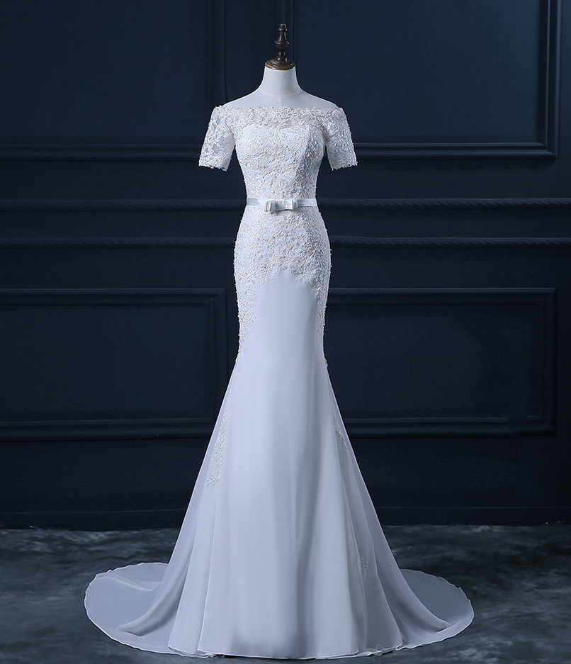 Charming Prom Dress,mermaid Prom Dress,elegant Wedding Dress,wedding Dresses
