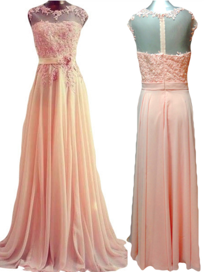 A Line Prom Dress,sexy Prom Dress,chiffon Backless Evening Dress,long Formal Dress