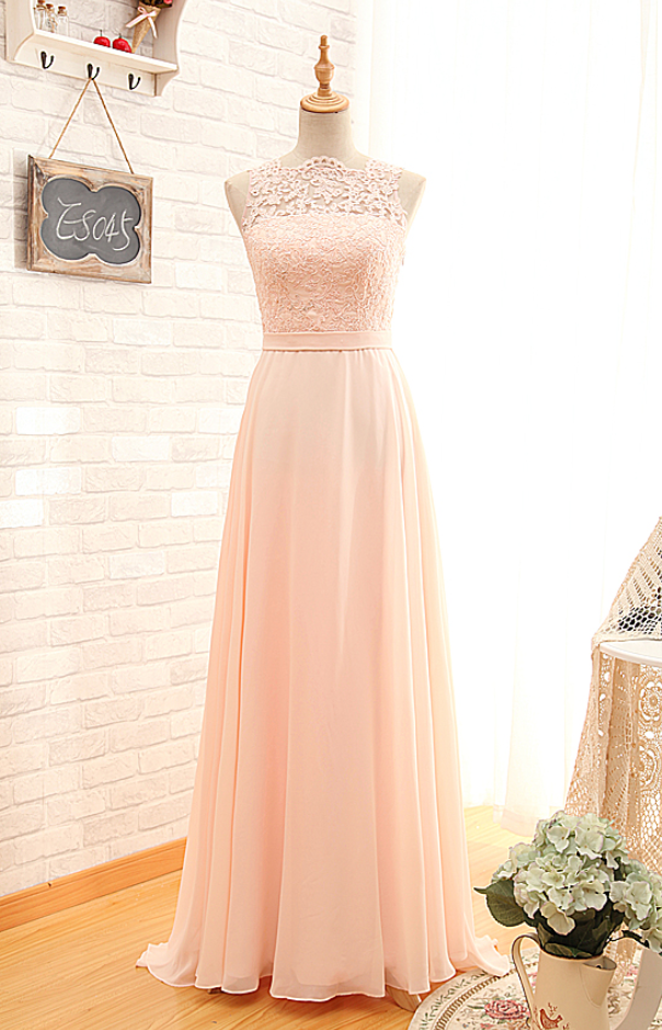 Elegant Evening Dresses,a Line Prom Dress,pink Prom Dress,long Evening Dress