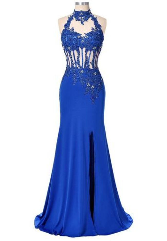 Hollow Lace Shalter Sequins Sexy Party Prom Dresses Style Fashion Evening Gowns
