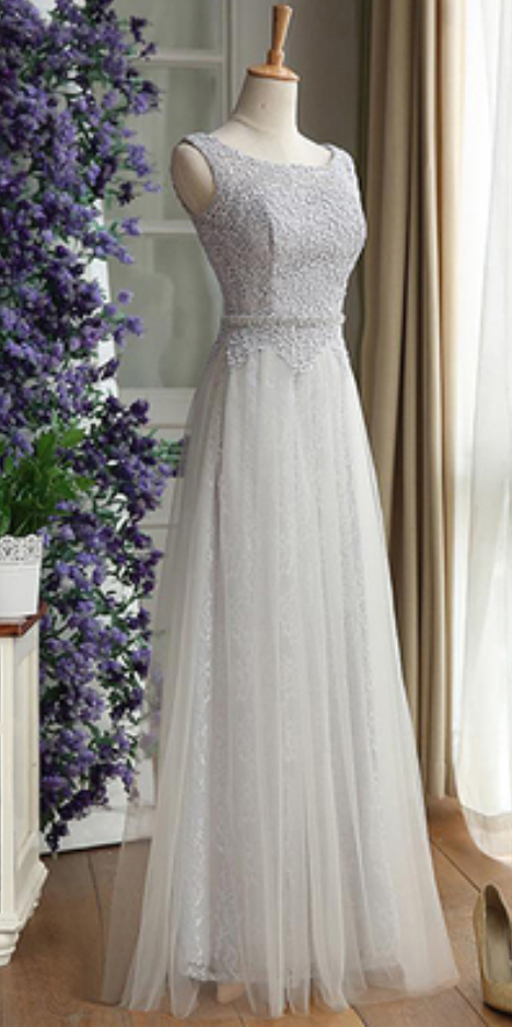 Charming Prom Dress,tulle Prom Dress,long Prom Dress,beading Evening Dress,formal Dress