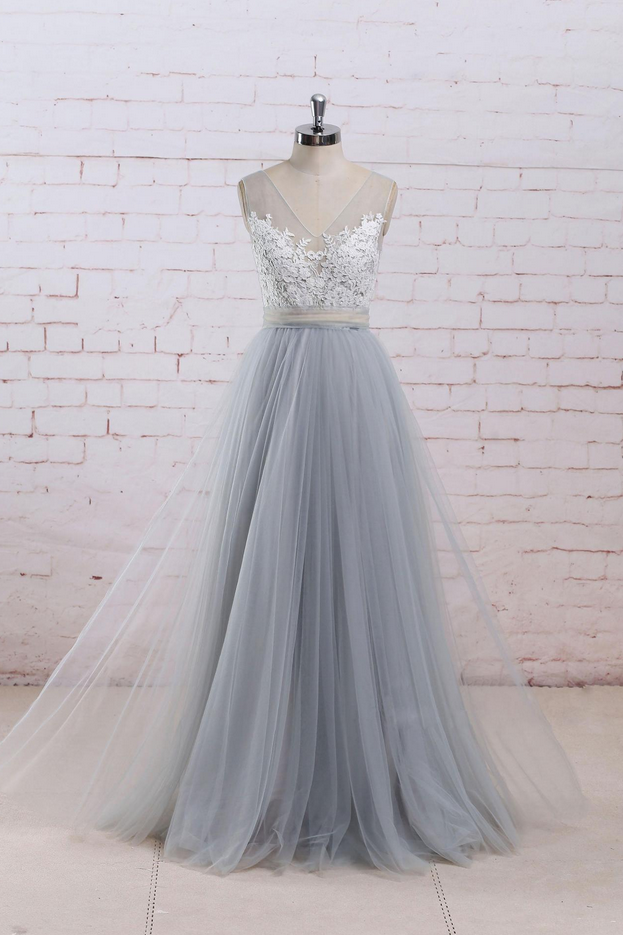 Grey Prom Dresses,tulle Prom Dresses,princess Gowns, Gorgeous Prom Dresses,prom Dresses Long, Party Dresses,formal Gowns