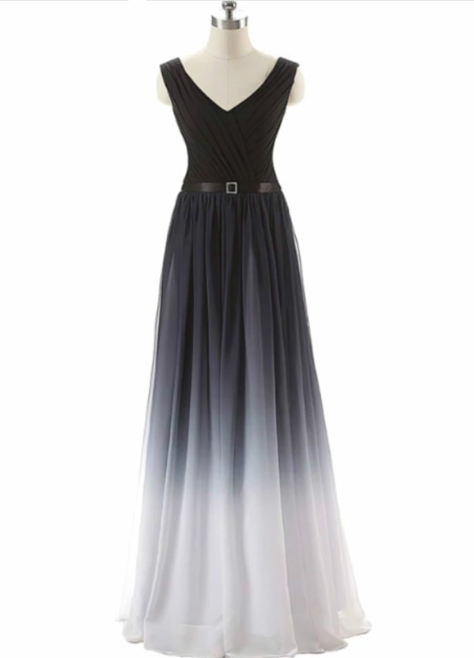 Prom Dress Evening Dress Plus Size Formal Women Chiffon Corset Back ...