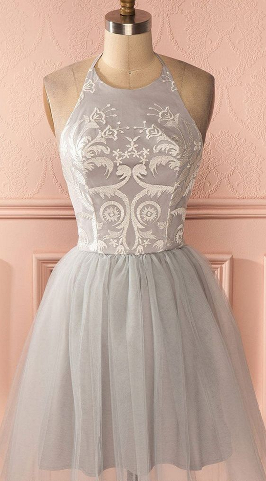 chinese dress ladies Jovani 04699 - Illusion Embellished Corset Bodice Fitted Short Dress 12 / Turquoise
