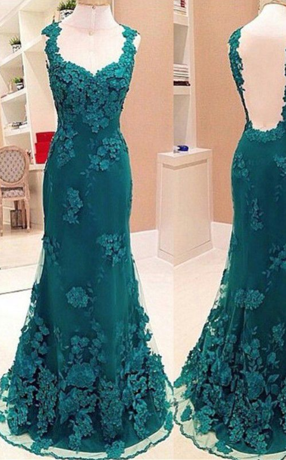chinese dress ladies Trumpet/Mermaid Scoop Neck Sweep Train Sequins Prom Dresses main image 1