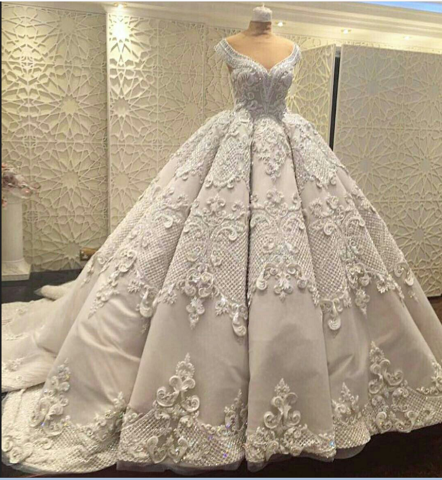 Gorgeous Wedding Ball Gown Prom Dresses,elegant Prom Gowns ,applique Evening Dresses,fashion Prom Dress,w1220