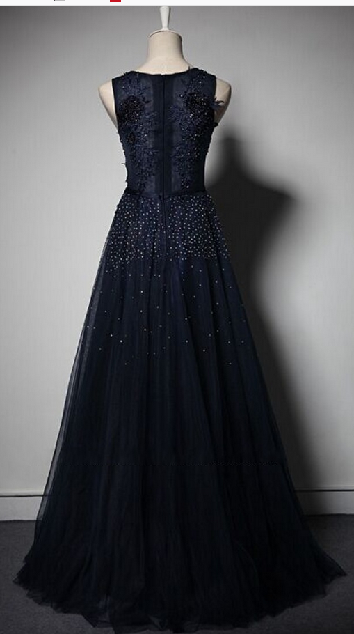 Long Prom Dress,luxury Prom Dress,tulle Prom Dress,a Line Prom Dress