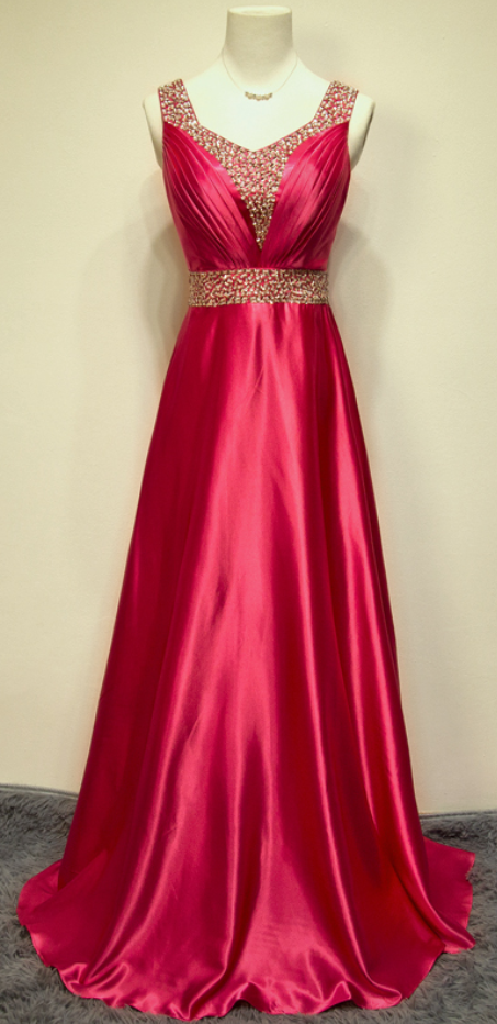 red formal dress for wedding guest