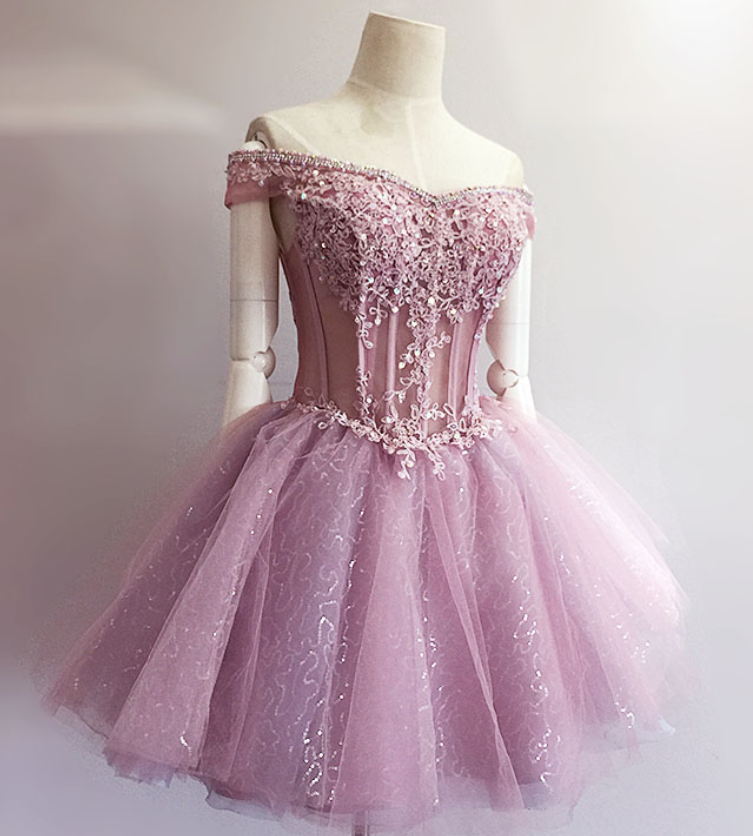 Gorgeous Homecoming Dress, Short Prom Dress, Junior Lovely Homecoming Dress, Unique Lace Up Prom Dress, Affordable Prom Dress, Charming