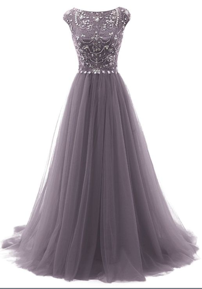 Modest Prom Dress,beaded Prom Dress,illusion Prom Dress,fashion Prom Dress,sexy Party Dress, Style Evening Dress