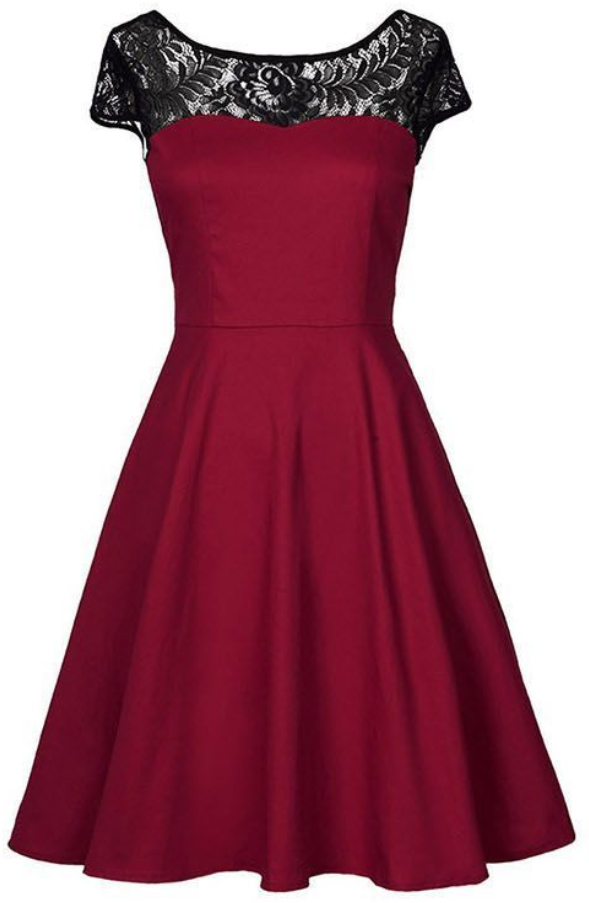 Burgundy Prom Dresses, Casual Homecoming Dresses, Chiffon Summer Dress, Short Burgundy Prom Dresses,