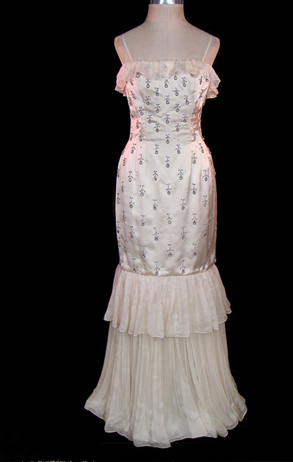 sachin and babi light blue dress Handmade Vintage Gothic Ivory Sweetheart A Line Wedding with Flowers and Ruffles main image 1