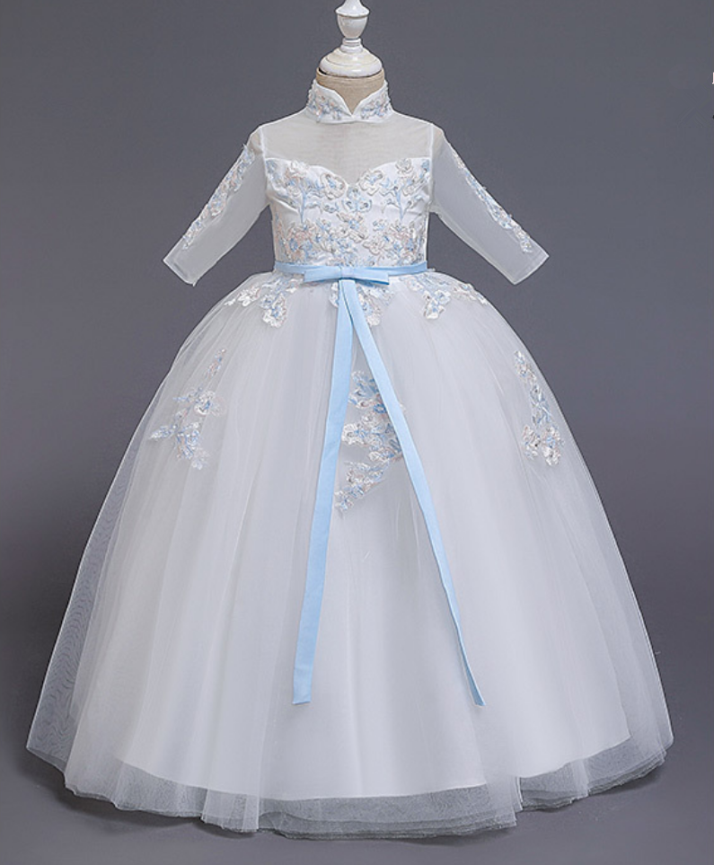 open lace back dress American Princess Child Size 7 YEARS Girls Dresses & Overalls Dress   shopchloescloset