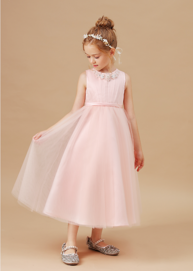 flower girl dresses,Kid Dress For Girl Birthday Christmas Clothes Party Costume Children Wedding Party Prom Princess Kids Baby Banquet Clothes
