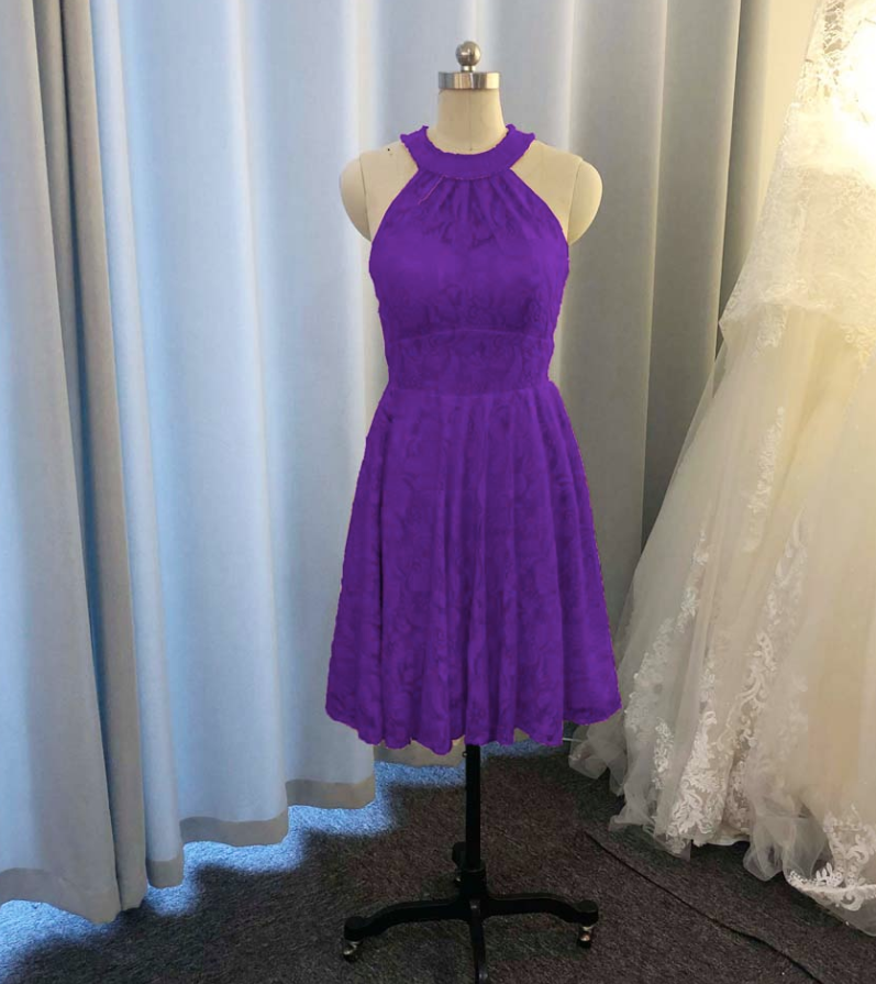 Purple Bridesmaid Dresses, Halter Bridesmaid Dresses, Short Bridesmaid Dresses, Short Bridesmaid Dresses, Bridesmaid Dresses, Custom Make