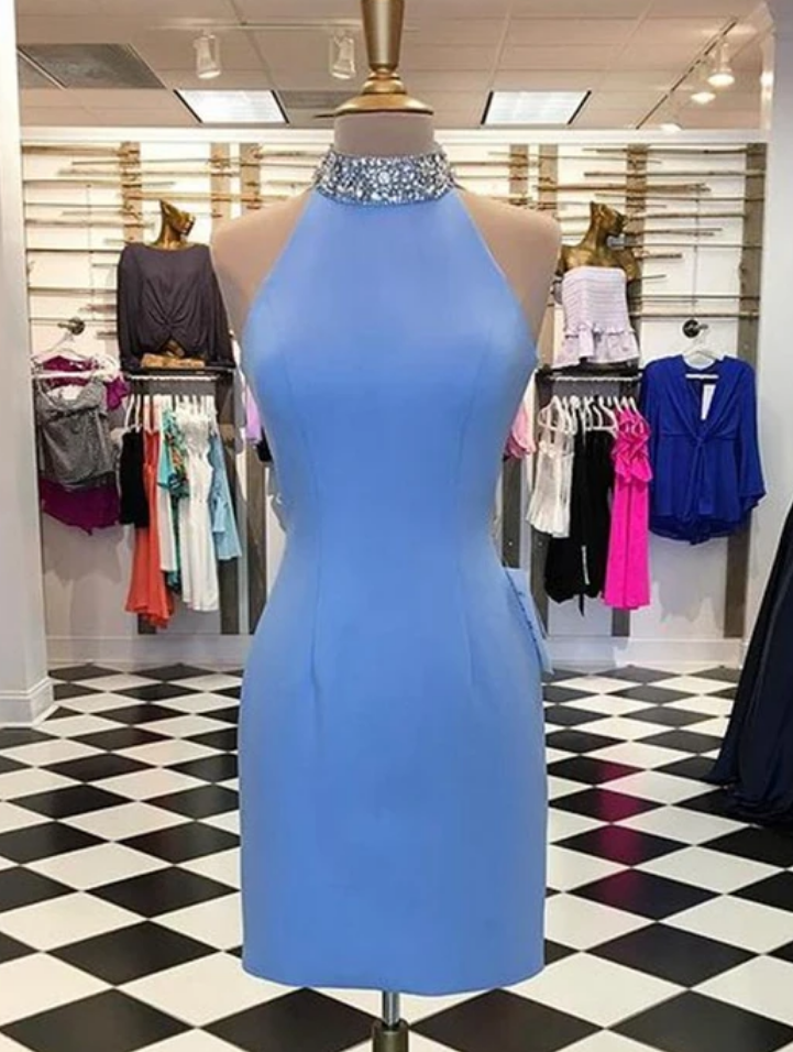boston store homecoming dresses Strapless Fuchsia Appliques Pleated Tight Homecoming Dress – FancyVestido main image 0