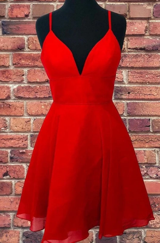 Homecoming Dresses Short Prom Dress, Backless Homecoming Dress, Short Formal Evening Dress